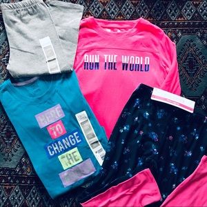 (5) NWT Falls Creek Xersion Lot Pants Shirts Girly